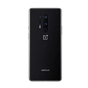 Poklopac baterije (bez stakla kamere) za OnePlus 8 Pro crni I Klasa FULL ORG EU SH