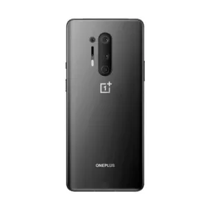 Poklopac baterije + staklo kamere za OnePlus 8 Pro crni FULL ORG EU SH