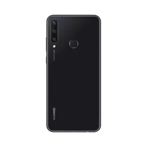 Poklopac baterije + staklo kamere + otisak prsta za Huawei Y6P 2020 crni I Klasa FULL ORG EU SH