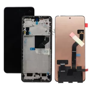 LCD + touchscreen + frame za Xiaomi 12 Lite black (service pack) FULL ORIGINAL EU