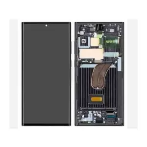 LCD + touchscreen + frame za Samsung S918 Galaxy S23 Ultra GH82-30465D violet (service pack) FULL ORIGINAL EU