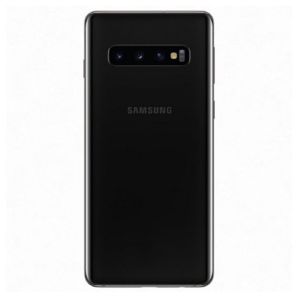 Poklopac baterije (bez stakla kamere) za Samsung G973 Galaxy S10 crni FULL ORG EU SH