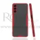 Futrola PVC MATTE sa obodom za iPhone 12 Pro Max (6.7) crvena
