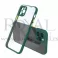 Futrola PVC MOPAL za iPhone 12 Mini (5.4) maslinasto zelena sa zutim