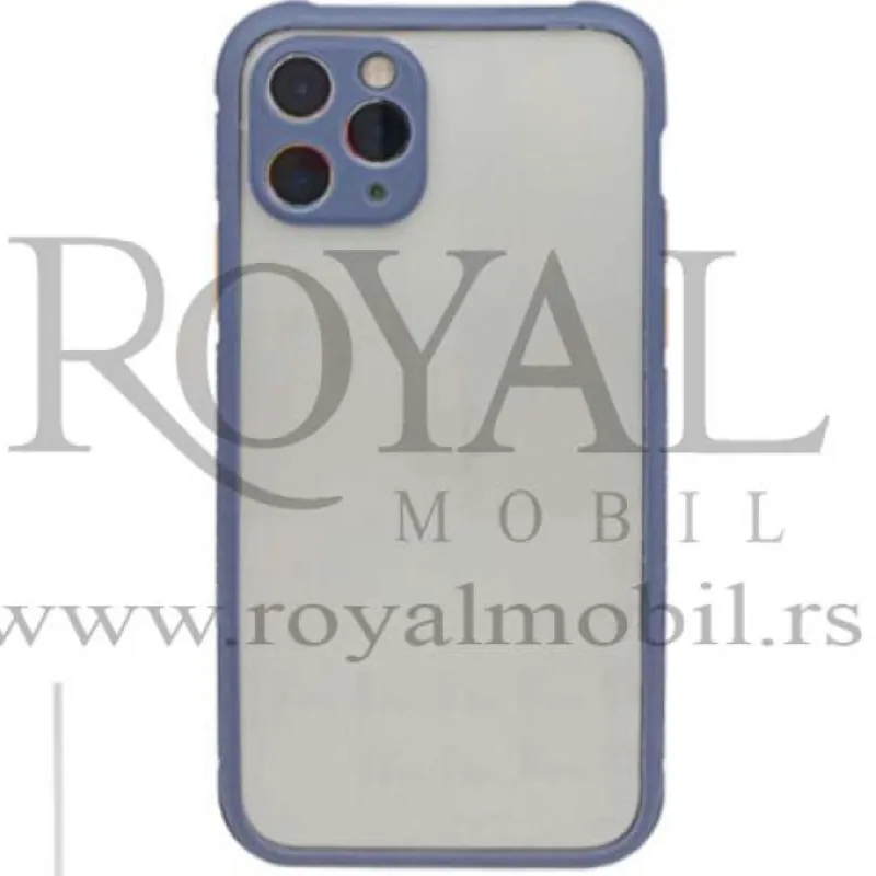 Futrola PVC SA OKVIROM za Samsung G781 Galaxy S20 FE ljubicasta
