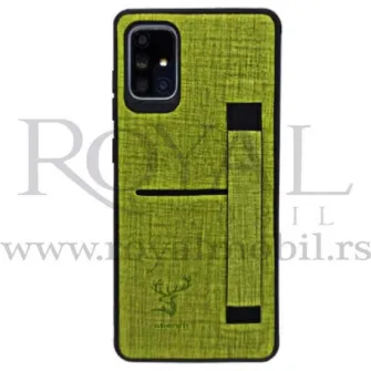 Futrola DEER sa držačem za Xiaomi Redmi 9C svetlo zelena
