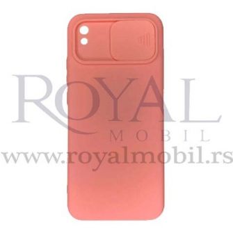 Futrola SOFT FULL PROTECT CAMERA za Xiaomi Mi Note 8 Pro roze