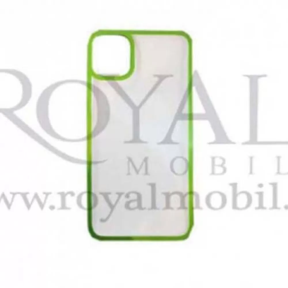 Futrola PVC SA OKVIROM za iPhone 13 (6.1) zelena