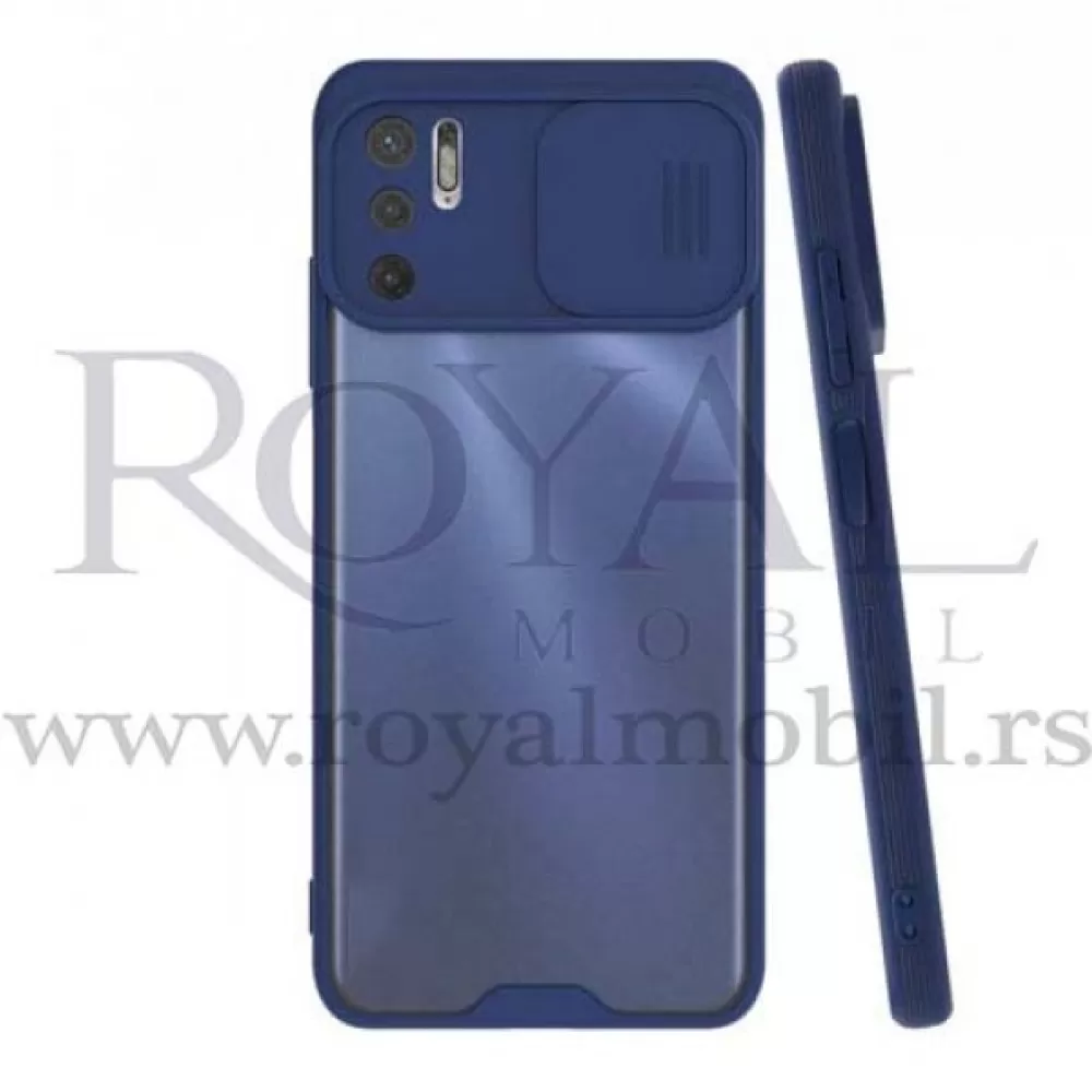 Futrola FULL PROTECT CAMERA sa okvirom za Xiaomi Redmi Note 10 5G teget