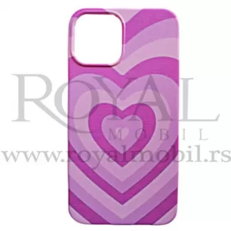 Futrola Soft Print HEART za Samsung A025 Galaxy A02S  roze