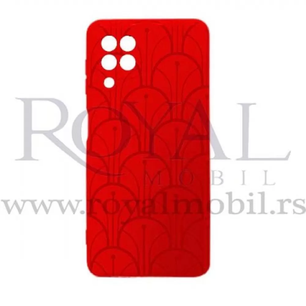 Futrola Soft Print GEOMETRIK No10 za Huawei Y7 Prime 2019 / Y7 2019 crvena