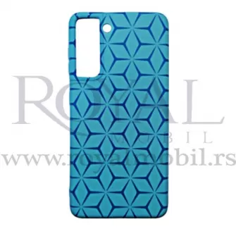 Futrola Soft Print GEOMETRIK No2 za Samsung G996 Galaxy S21 Plus / S30 Plus plava