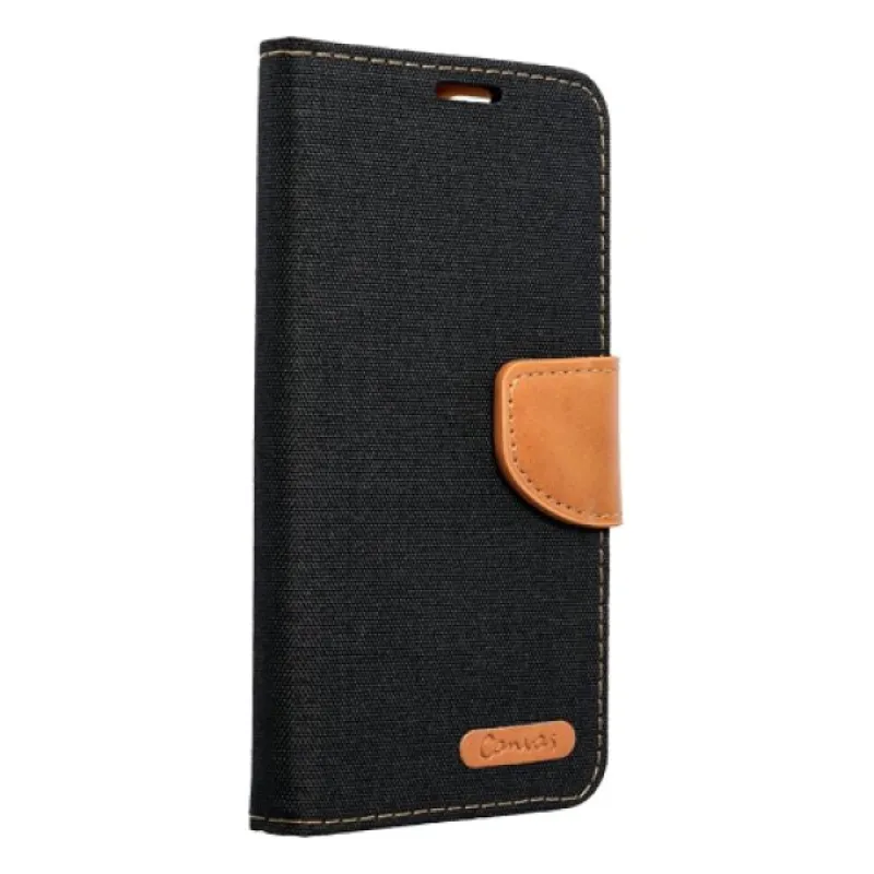 Futrola BI FOLD MERCURY Canvas (canvas book) za Samsung A715 Galaxy A71 crna