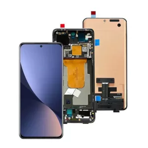 LCD + touchscreen + frame za Xiaomi 12X 5G plavi (service pack) FULL ORIGINAL EU