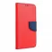 Futrola BI FOLD MERCURY (fancy book) za Xiaomi Redmi 9A crvena sa teget