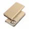 Futrola flip SMART CASE BOOK za iPhone 13 (6.1) zlatna