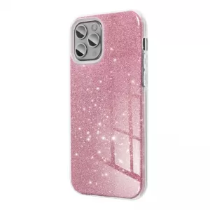 Futrola PVC SHINE 3in1 (shining case) za Samsung S916 Galaxy S23 Plus roze