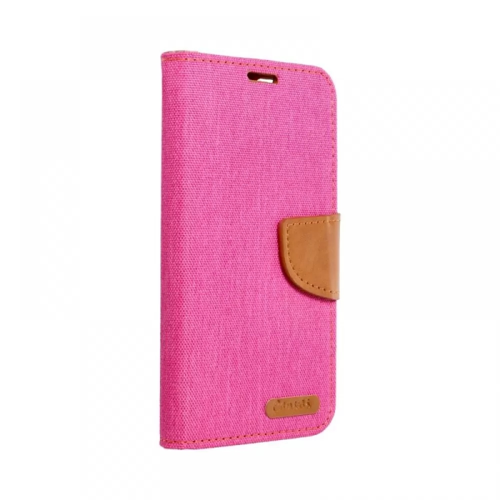 Futrola flip BI FOLD MERCURY Canvas (canvas book) za Xiaomi Redmi pink