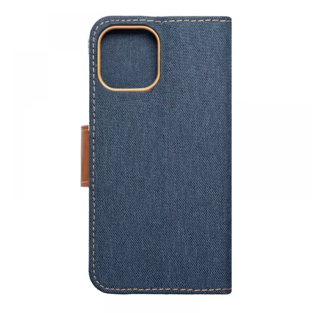 Futrola flip BI FOLD MERCURY Canvas (canvas book) za Xiaomi Redmi Note 12 Pro Plus 5G plava