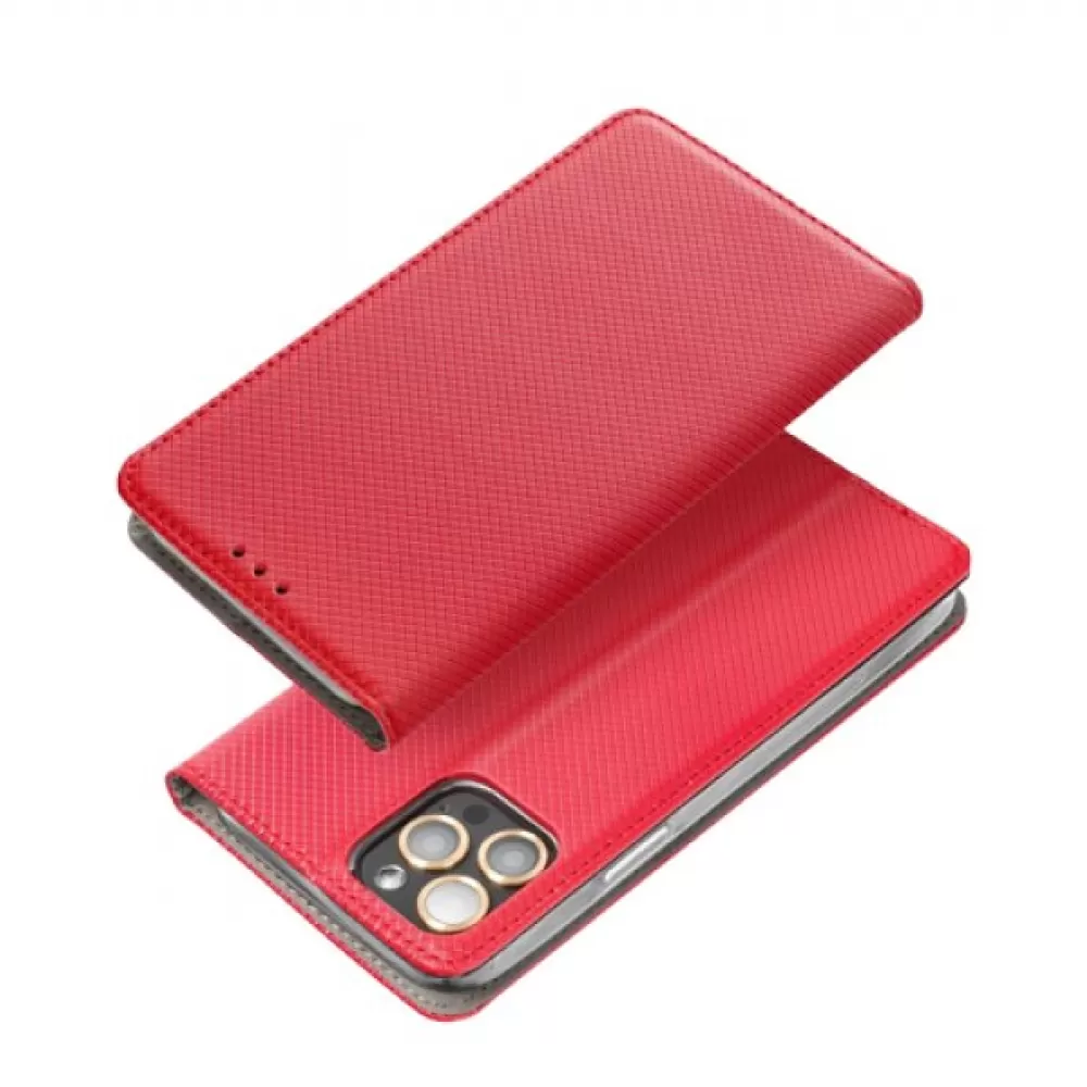 Futrola flip SMART CASE BOOK za Xiaomi Redmi Note 11 Pro / Redmi Note 11 Pro 5G crvena