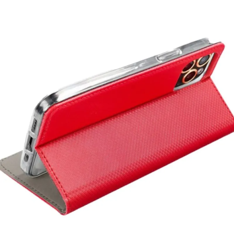 Futrola flip SMART CASE BOOK za Xiaomi Redmi Note 11 Pro Plus 5G crvena