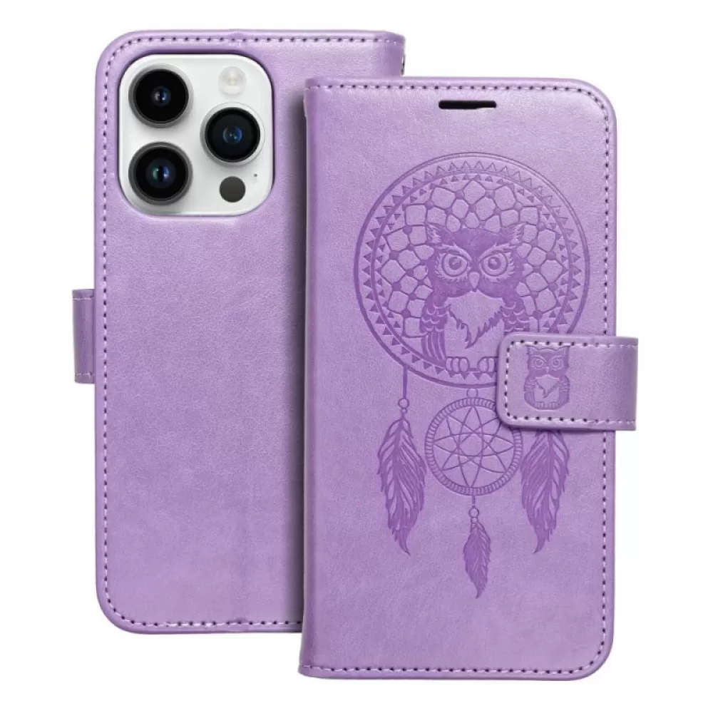 Futrola flip MEZZO BOOK za Xiaomi Redmi Note 12 Pro Plus 5G dreamcatcher ljubicasta