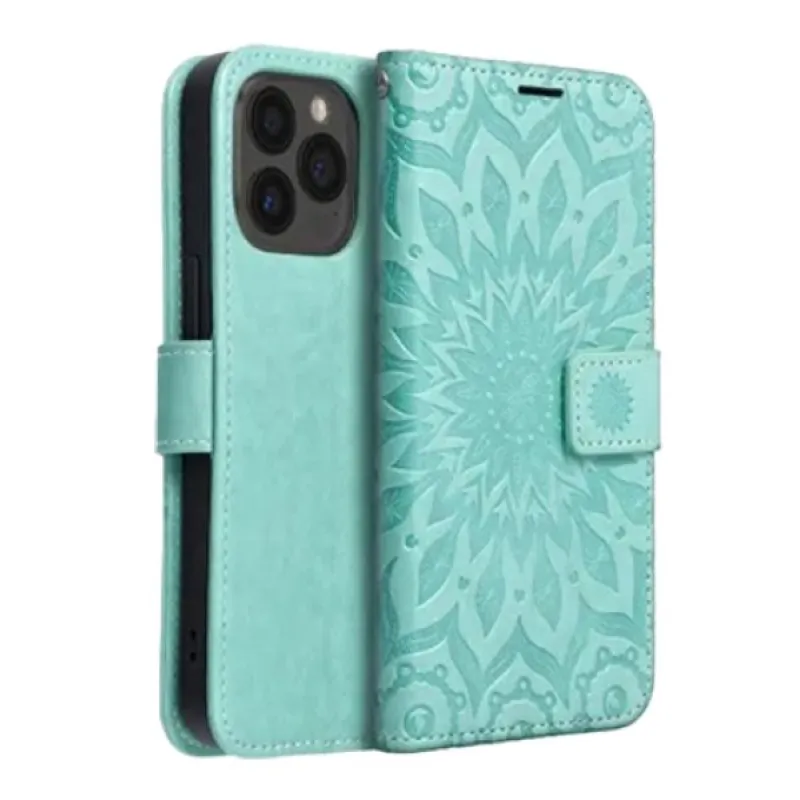Futrola flip MEZZO BOOK za Samsung A135 Galaxy A13 4G mandala zelena