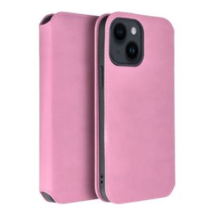 Futrola flip DUAL POCKET BOOK za Samsung A145 Galaxy A14 4G roze