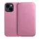 Futrola flip DUAL POCKET BOOK za Samsung A145 / A146 Galaxy A14 4G / 5G roze