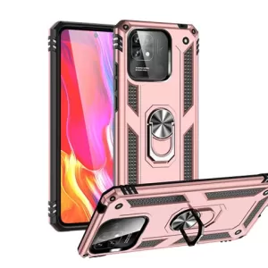 Futrola ARMOUR SA PRSTENOM za Samsung A145 Galaxy A14 4G roze