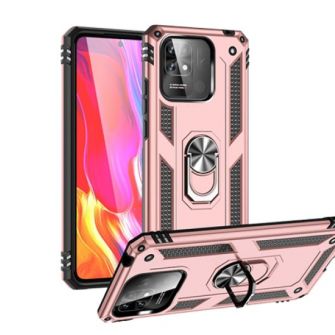 Futrola ARMOUR SA PRSTENOM za Samsung A245 Galaxy A24 4G roze