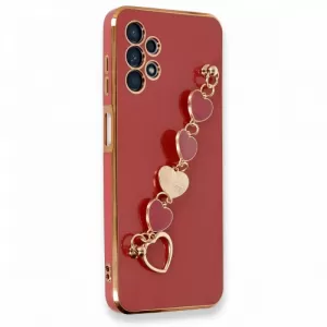 Futrola QUEEN CHAIN za Samsung A245 Galaxy A24 4G bordo