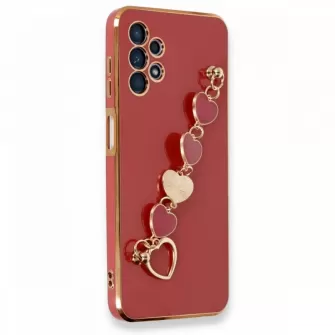 Futrola QUEEN CHAIN za Samsung A245 Galaxy A24 4G bordo