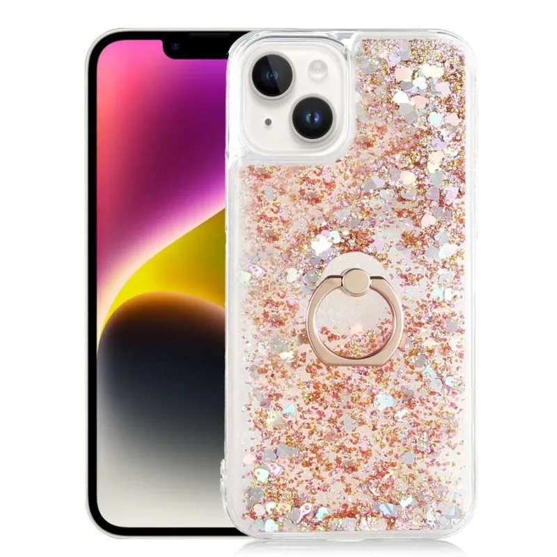 Futrola WATER SHINE SA PRSTENOM za Samsung A546 Galaxy A54 5G zlatna