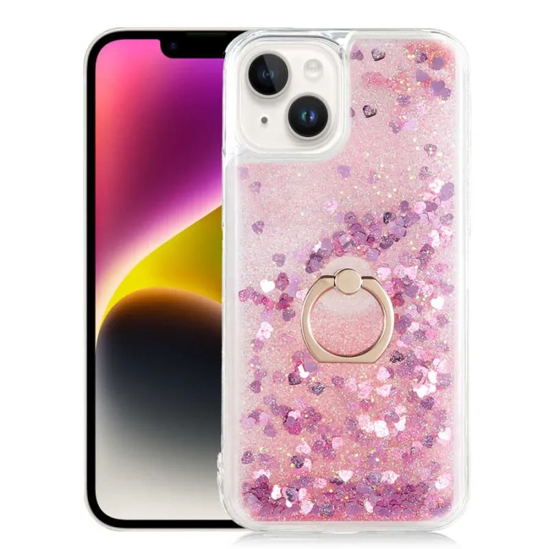 Futrola WATER SHINE SA PRSTENOM za Samsung A546 Galaxy A54 5G roze
