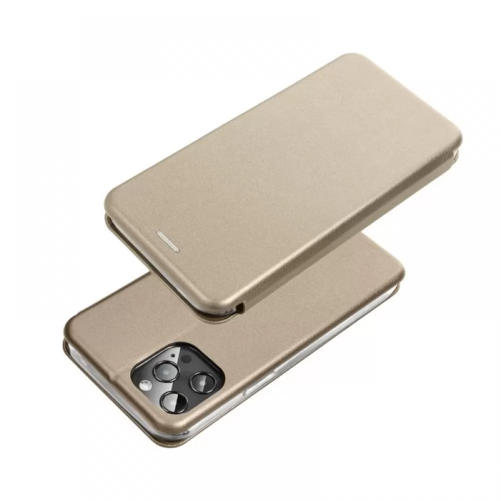 Futrola flip cover GALIO (forcell elegance) za Xiaomi Redmi Note 12 Pro / Redmi Note 12 Pro Plus 5G zlatna