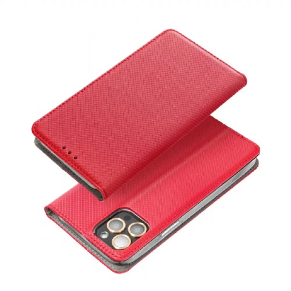 Futrola flip SMART CASE BOOK za Motorola Moto G73 5G crvena