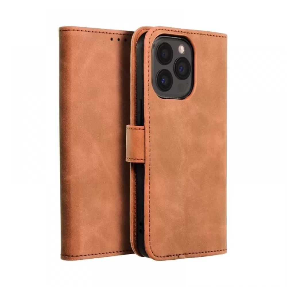 Futrola flip TENDER CASE za Xiaomi Redmi 10C braon