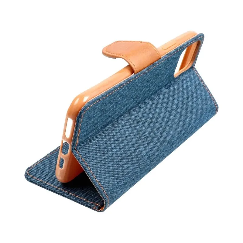 Futrola flip BI FOLD MERCURY Canvas (canvas book) za Samsung A136 / A047 Galaxy A13 5G / A04s plava