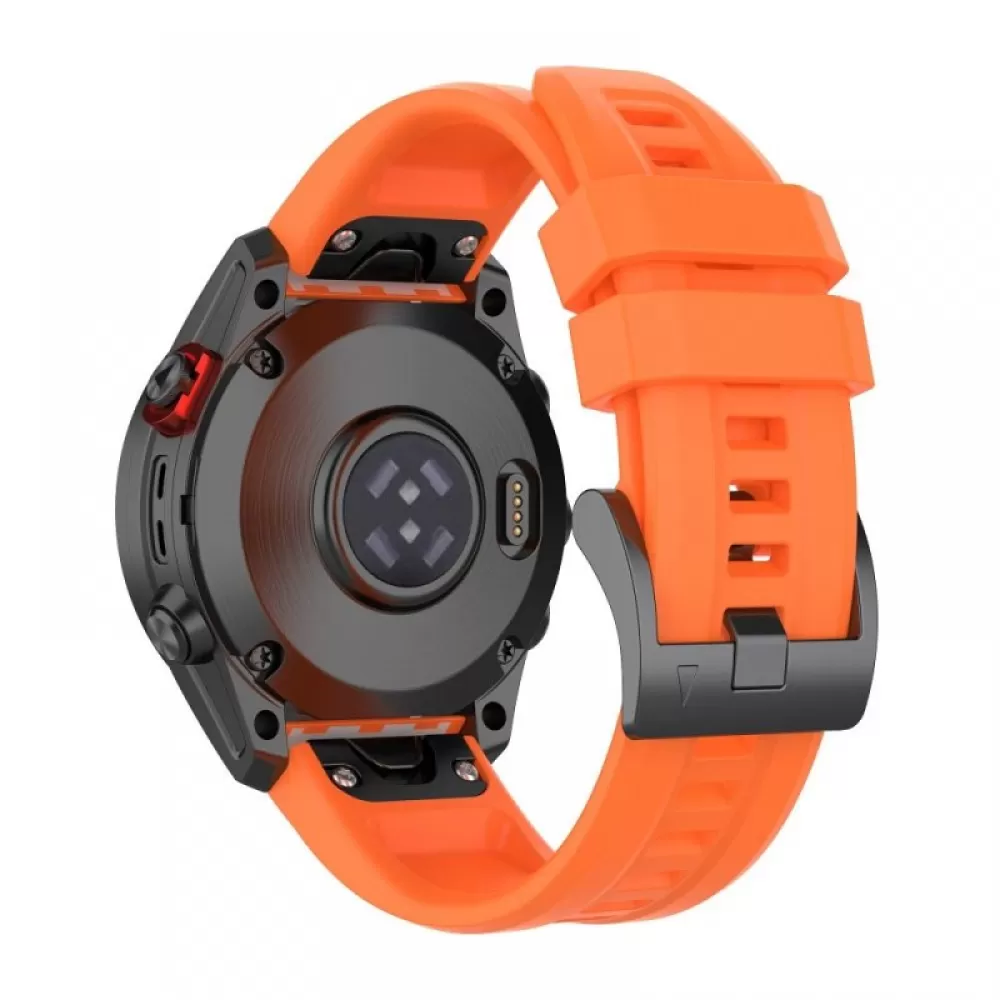 Narukvica za sat GARMIN FENIX 3 / 3HR / 5X / 6X / 6X PRO / 7X / 7X PRO narandzasta