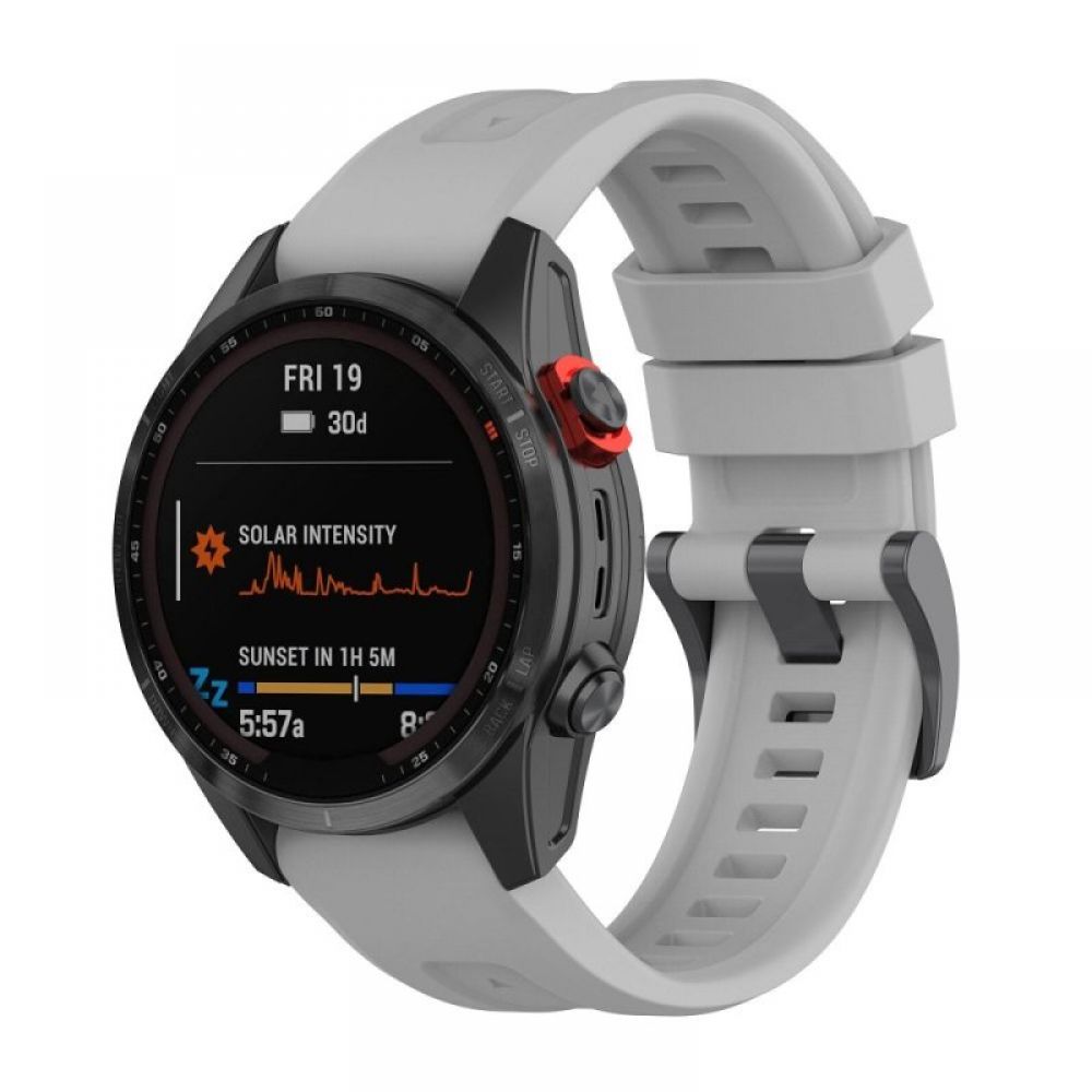 Narukvica za sat GARMIN FENIX 3 / 3HR / 5X / 6X / 6X PRO / 7X / 7X PRO siva