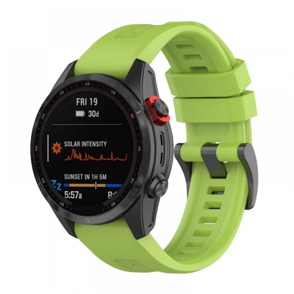 Narukvica za sat GARMIN FENIX 3 / 3HR / 5X / 6X / 6X PRO / 7X / 7X PRO zelena