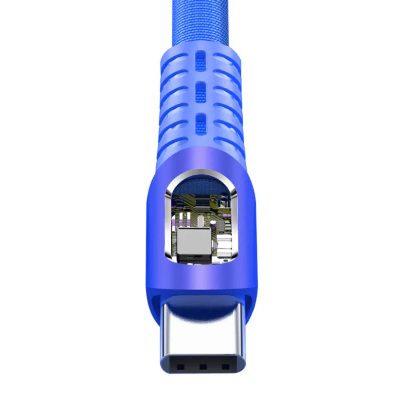 USB kabal KONFULON DC30 Type-C 1m plavi