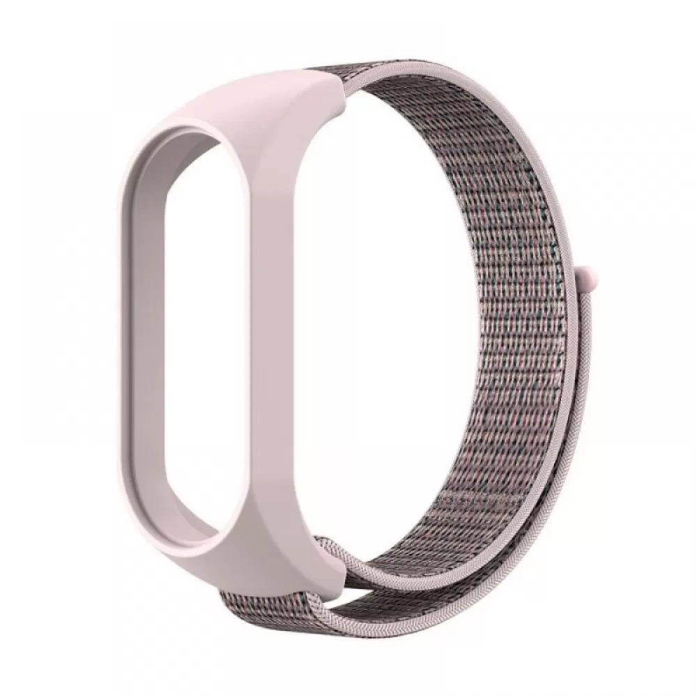 Narukvica za sat NYLON za Xiaomi Mi Band 5/6/7 (07) roze