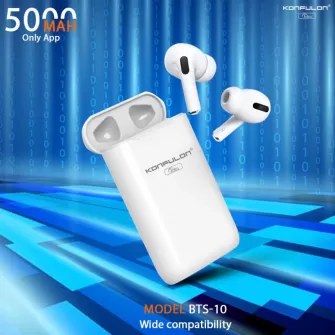 Bluetooth Slusalice i power bank KONFULON BTS-10 5000mAh