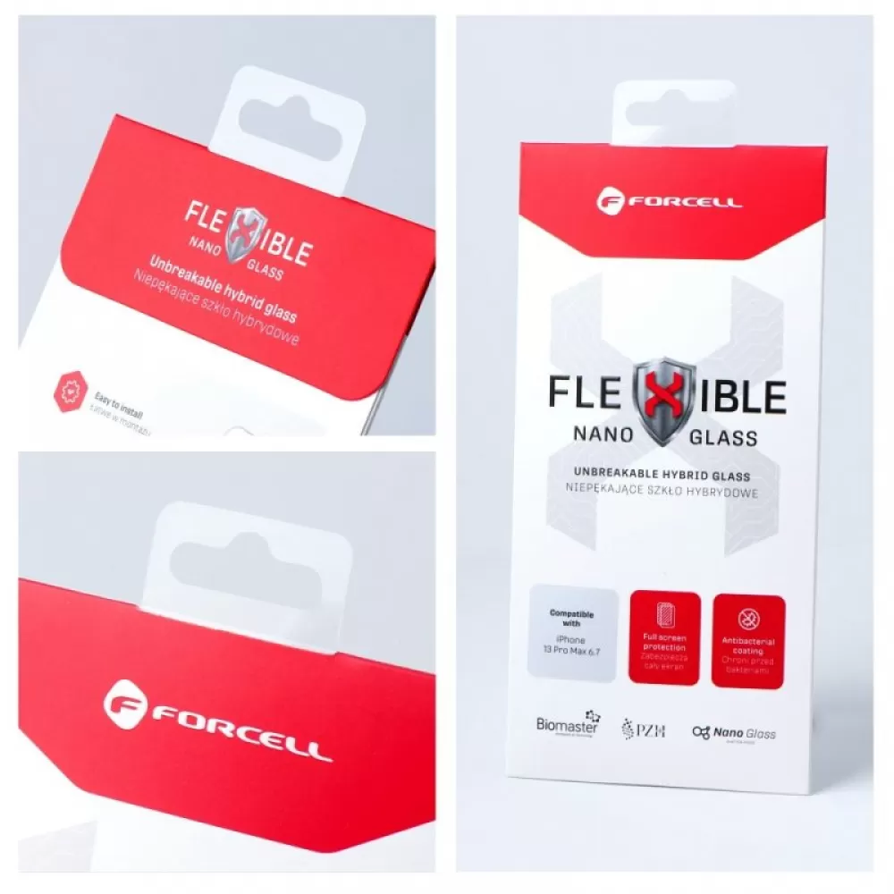 Zastitno staklo FORCELL NANO za iPhone 13 / iPhone 13 Pro / iPhone 14 / iPhone 16e (6.1) 