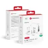 Multifunkcionalni punjac FORCELL 4in1 15W 8000 mAh sa power bank-om  beli