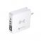 Multifunkcionalni punjac FORCELL 4in1 15W 8000 mAh sa power bank-om  beli