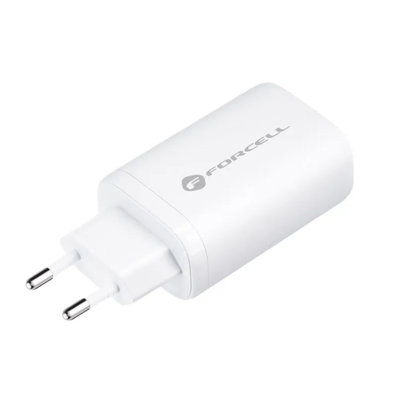 Kucni punjac (adapter) FORCELL GAN 65W (TFK-TC-PD65W) 3A 4.0 beli