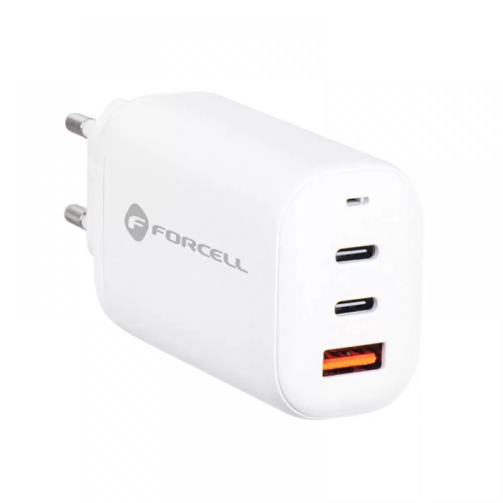 Kucni punjac (adapter) FORCELL GAN 65W (TFK-TC-PD65W) 3A 4.0 beli